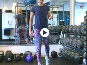 Veckans övning: 3D-träning, enbens squat med reach